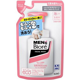 花王｜Kao MEN’s Biore（メンズビオレ）泡タイプ 肌ケア 洗顔詰替え 130mL〔洗顔料〕【rb_pcp】