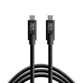 テザーツールズ｜Tether Tools USB-C to USB-C (460cm) CUC15-BLK ブラック【rb_cpn】