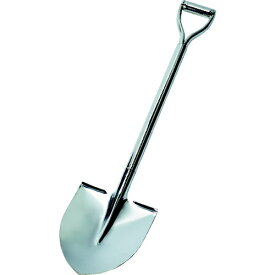 トラスコ中山｜TRUSCO NAKAYAMA ステンレスショベル 丸型 全長800mm TSS-800R