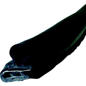 トラスコ中山｜TRUSCO NAKAYAMA TRUSCO　ワンタッチガスケット　2m　EPDM　芯材入り　板厚1．4mmまで　横取り付け WP-FC322-2M-BK