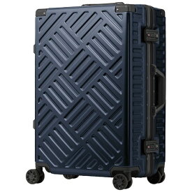 レジェンドウォーカー｜LEGEND WALKER 5510-57NV 大容量設計 スクエア型 フレームキャリーケース LEGEND WALKER ネイビー 5510-57-NV [TSAロック搭載]