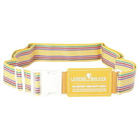 レジェンドウォーカー｜LEGEND WALKER たるみを防ぐゴムバンド付きスーツケースベルト 9070-YE イエロー