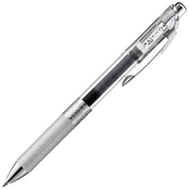 ぺんてる｜Pentel ENERGEL infree(エナージェル インフリー) ボールペン クリア(インク色：ブラック) BLN74TL-A [0.4mm]