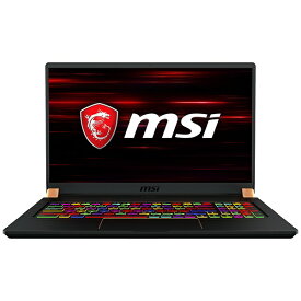 MSI　エムエスアイ ゲーミングノートパソコン GS75 Stealth GS75-9SG-400JP [17.3型 /Windows10 Home /intel Core i7 /メモリ：16GB /SSD：512GB][GS759SG400JP]