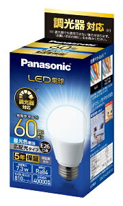 Panasonicbpi\jbN LEDd 7.3W LDA7DGDSK6 [E26 /ʓd` /60W /F /1 /Lz^Cv]