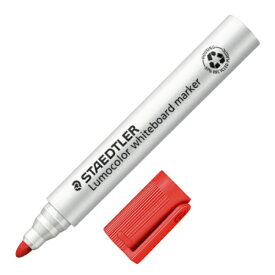 ステッドラー｜STAEDTLER ホワイトボードマーカー 丸芯 351-2 レッド