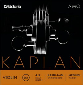 D’Addario｜ダダリオ バイオリン弦　KAPLANセット KA310 4/4M KAPLAN AMO SET MED ミディアム