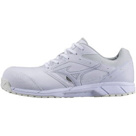 【エントリーで最大全額ポイント還元｜7/18迄】 mizuno｜ミズノ 26.0cm 靴幅：3E 男女兼用 安全靴 MIZUNO WORKING オールマイティCS 紐タイプ(ホワイト)C1GA171001【JSAA・普通作業用(A種)認定品 耐滑 プロテクティブスニーカー】
