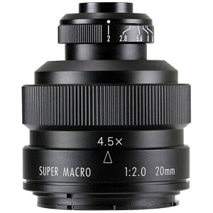 ������w�bZHONG YI OPTICS �J���������Y 20mm F2.0 SUPER MACRO 4-4.5:1 FREEWAKER �u���b�N [�j�R��F /�P�œ_�����Y][FREEWALKERF20NIKF]
