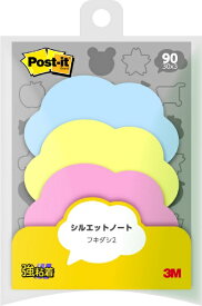 3Mジャパン｜スリーエムジャパン シルエットノート強粘着タイプ　　250mm×69mm30枚 Post-it(ポスト・イット) フキダシ2 SSS-FKR2