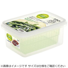 サンコープラスチック｜SANKO ザル付Dパック グリーン D-7d ＜AZL8602＞ [約1380ml/電子レンジ対応(容器)][AZL8602]