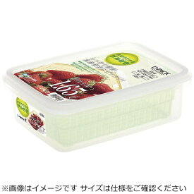 サンコープラスチック｜SANKO ザル付Dパック グリーン D-8 ＜AZL8603＞ [約1650ml/電子レンジ対応(容器)][AZL8603]
