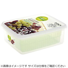 サンコープラスチック｜SANKO ザル付Dパック グリーン D-9 ＜AZL8605＞ [約3600ml/電子レンジ対応(容器)][AZL8605]