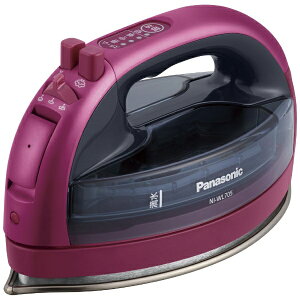 パナソニック Panasonic NI-WL705-P コードレススチームアイロン CaRuru(カルル) ピンク [ハンガーショット機能付き][ハンディアイロン コードレス NIWL705P]