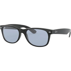 RayBan�b���C�o�� NEW WAYFARER WASH LENS RB2132F 601/64 55mm �V���C�j�[�u���b�N/�N���X�^���u���[�O���[�yew21_rb�z