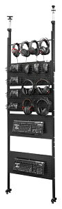 BauhutteboEqbe foCXEH[ [W700xD100xH2280`2780mm] BC-BHW-700-BK ubN[BCBHW700BK]