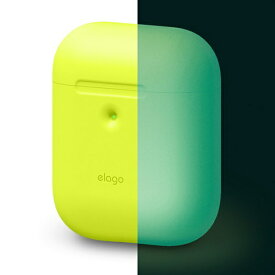 ELAGO｜エラゴ AirPods 2nd Generation用ケース Neon Yellow EL_A2WCSSCAW_NY