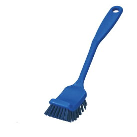 高砂｜takasago HPM ディッシュ磁性ブラシ ワイド ブルー 57025 ＜JZS0404＞[JZS0404]