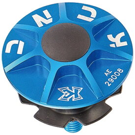 KCNC｜ケーシーエヌシー ヘッドセットパーツ SLアヘッドキャップセット 1-1/8 ブルー 506304