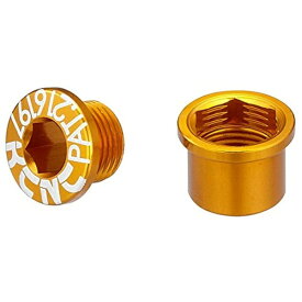 KCNC｜ケーシーエヌシー チェーンリング ボルト M8.5×0.75×4.5ボルト/M8.5×0.75×4.5ナット シングル用 5PCS ゴールド 263119