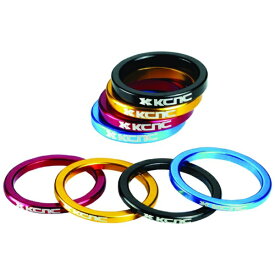 KCNC｜ケーシーエヌシー ヘッドセットパーツ スペーサー OS 20mm レッド 506258
