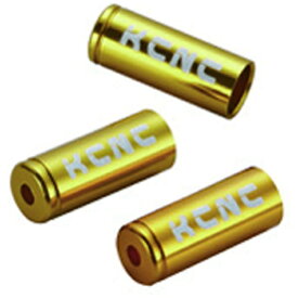 KCNC｜ケーシーエヌシー ケーブルパーツ ハウジングエンドキャップ 5mm 10PCS ゴールド 220619
