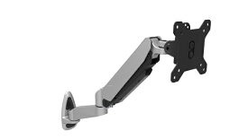 JAPANNEXT｜ジャパンネクスト 壁出式モニターアーム ガス式液晶ディスプレイアーム 15-32インチ対応 耐荷重8kg 4軸 垂直 水平 多関節 JN-GM312WV JN-GM312WV