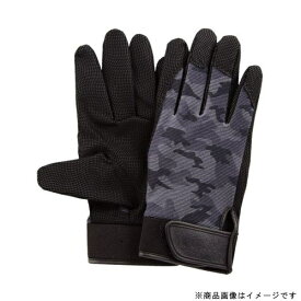 ユニワールド｜uni WORLD 2520-M 指先の巧作業手袋 Mサイズ 迷彩/ブラック
