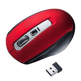 サンワサプライ｜SANWA SUPPLY マウス レッド MA-WBL161R [BlueLED /無線(ワイヤレス) /5ボタン /USB]