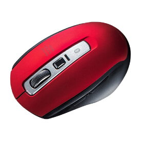 サンワサプライ｜SANWA SUPPLY マウス レッド MA-BTBL162R [BlueLED /無線(ワイヤレス) /5ボタン /Bluetooth]