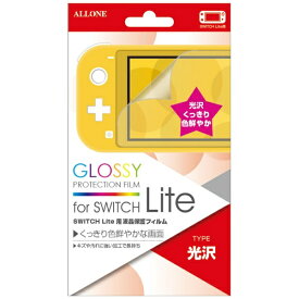 ALLONE｜アローン Switch Lite用 液晶保護フィルム 光沢タイプ ALG-NSMKF【Switch Lite】