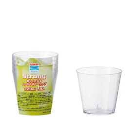 サンナップ｜SUNNAP ハードクリアーカップ220ml 5P CG-220Z [220]