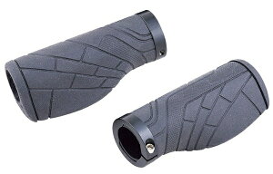 NOGUCHI|野口 自転車用グリップ エルゴグリップ 左右セット Pro-C1960 EP1(ハーフ:95mm・ハーフ:95mm/ブラック) NGS-005