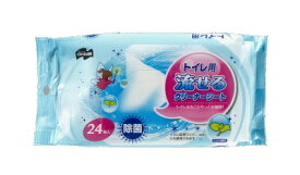 山崎産業｜THE YAMAZAKI CORPORATION 流せるトイレクリーナーシート24P 17326