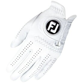 フットジョイ｜FootJoy 【メンズ 左手着用(右利き用)】ゴルフグローブ ピュアタッチ PURE TOUCH(ホワイト/22cm)FGPUWT【返品交換不可】