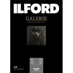 ILFORD�b�C���t�H�[�h �C���t�H�[�h�M�������[���^���b�N�O���X 260g/m2�iA3�E25���j ILFORD GALERIE Metallic Gloss 422116[422116]