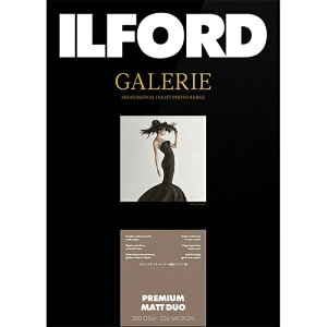 ILFORDbCtH[h CtH[hM[v~A}bgfI 200g/m2 (A4E50) ILFORD GALERIE Premium Matt Duo 422151[422151]