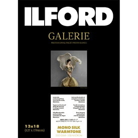 ILFORD｜イルフォード イルフォードギャラリーモノシルクウォームトーン 250g/m2 (127x178・100枚)ILFORD GALERIE Mono Silk Warmtone 422179[422179]