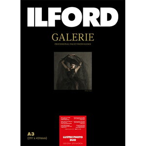 ILFORDbCtH[h CtH[hM[X^[tHgfI 330g/m2 (A3E25) ILFORD GALERIE Lustre Photo Duo 433274[433274]