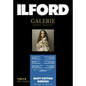 ILFORDbCtH[h CtH[hCNWFbg}bgRbgfBi 320g/m2i102x152E50jILFORD GALERIE Matt Cotton Medina 433235[433235]