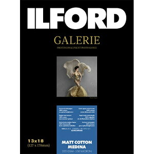 ILFORD�b�C���t�H�[�h �C���t�H�[�h�M�������[�}�b�g�R�b�g�����f�B�i 320g/m2�i127x178�E50���jILFORD GALERIE Matt Cotton Medina 433236[433236]