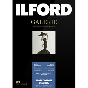 ILFORDbCtH[h CtH[hM[}bgRbgfBi 320g/m2iA4E50jILFORD GALERIE Matt Cotton Medina 433238[433238]