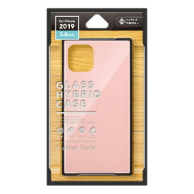 PGA｜ピージーエー iPhone 11 Pro 5.8インチ用　ガラスハイブリッドケース　ピンク PG-19AGT03PK