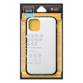 PGA｜ピージーエー iPhone 11 Pro 5.8インチ用　ハイブリッドタフケース PG-19APT02WH ホワイト