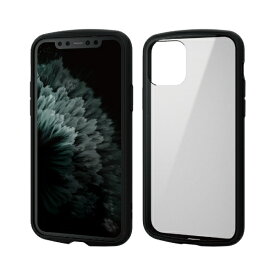 ELECOM｜エレコム iPhone 11 Pro 5.8インチ対応 TOUGH SLIM LITE フレームカラー PM-A19BTSLFCBK ブラック