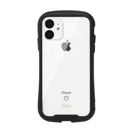 HAMEE｜ハミィ iPhone 11 6.1インチ iFace Reflection強化ガラスクリアケース 41-907351 ブラック