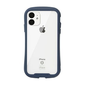 HAMEE｜ハミィ iPhone 11 6.1インチ iFace Reflection強化ガラスクリアケース 41-907375 ネイビー