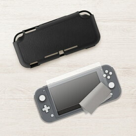カンパーニュ｜Campagne Switch Lite用 スターティングセット ハイブリットカバー ブラック CP-3SSLC2/BB【Switch Lite】