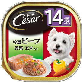 エムジェイラボ｜MJLab シーザー14歳からの吟選ビーフ野菜・玄米入り100g