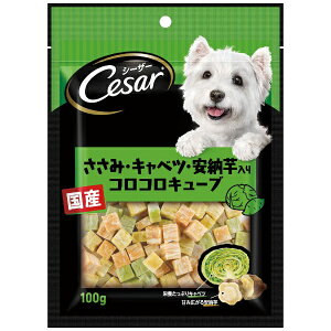 エムジェイラボ|MJLab シーザースナック笹身キャベツ安納芋コロコロキューブ100g